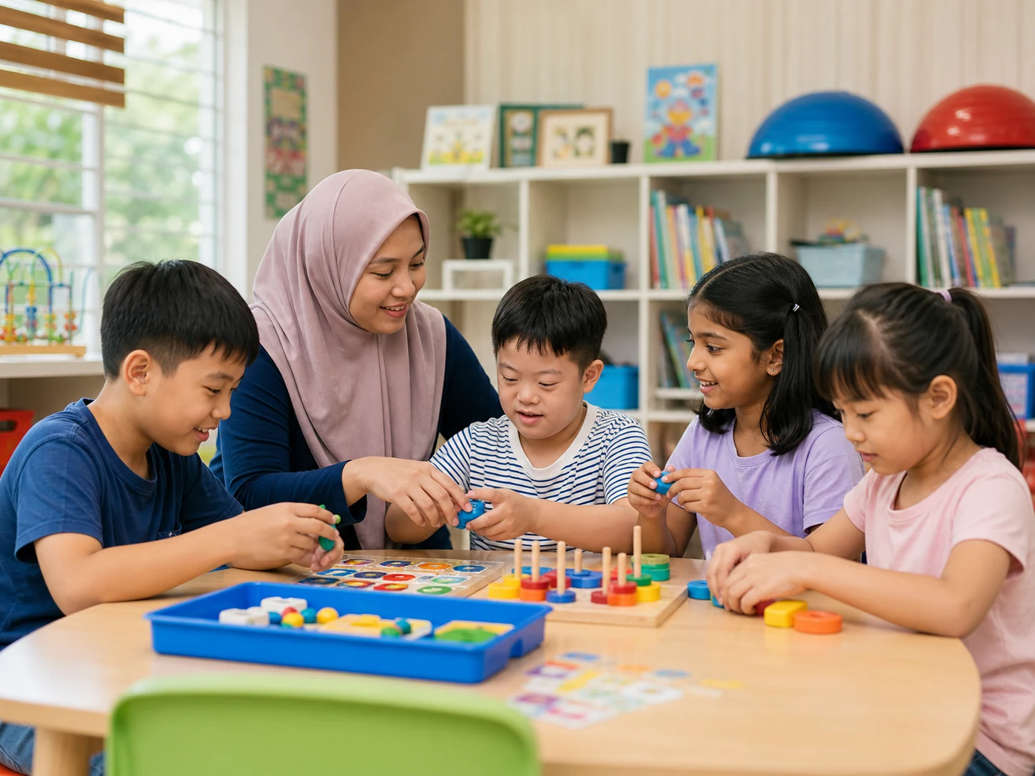 Inclusive daycare support for children aged 4 to 12