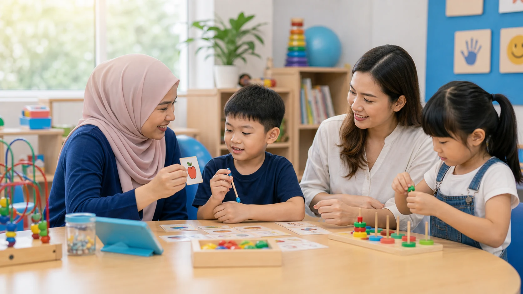Therapy support enquiry for Malaysian children at daycare